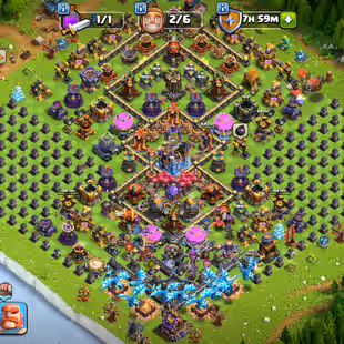 TH 18 MAX! 4 HERO MAX! EB [MAX] - SB-DC-RS [23] - GG-MS-FB [20]! 13X EPIC! 200X WALL MAX! NC AVAILBLE! DEFENCE MAX! - Image 1