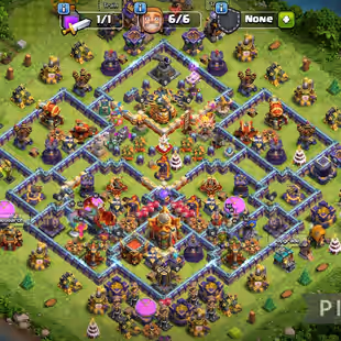 || TH16 CLOSE MAXED || 20X HEROS SKIN || 10X EPIC EQUIPMENT CLOSE MAX || HEROS-90-90-64-65-40-10 || MAIL CHANGE POSSIBLE - Image 1
