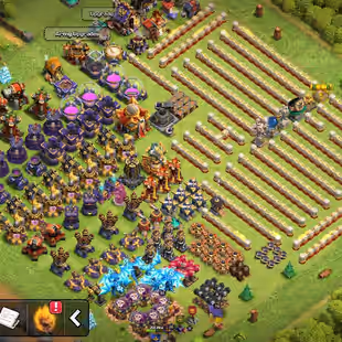 [HIGH MEDALS 2084 & 34 EQUIPMENT] TH16 - HEROES: 79-86-55-61-40-10 - GOOD HEROS SKINS - INSTANT - AVAILABLE  - Image 1