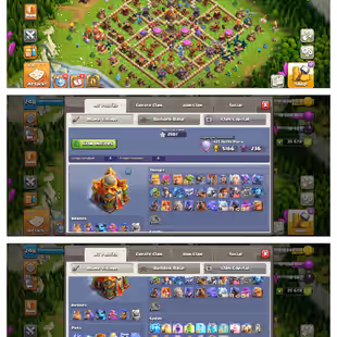 EXP- 248|TH 16 MAXED |35.5k+ GEMS || HEROS- 95-95-76-70-45 |13 EPIC EQUIPMENT || 1x MAX |NC- 500| MADEL- 1209|LOTS OF SK - Image 1