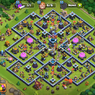 TH13 FULL MAX || STACKED MAGIC ITEMS || FULL MAX BUILDER BASE || CWL 1186 || VERY GOOD EQUIPMENTS || INSTANT DELIVERY - Image 1