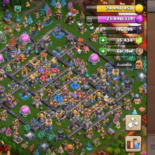 💥 FREE RENAME 💥 XP 273 | TH18 MAXED OUT | LEGEND RANK | 13/19 MAX EPIC | 5416 WAR STARS | RARE OBSTACLE - Image 1