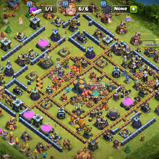 TH14 NEAR MAX !! XP211 !! HEROS 64-80-52-48-24 !! 1 EQUIPMENT AND NC 1500 GAMES !! MAGIC ITEMS AVAILABLE - Image 1
