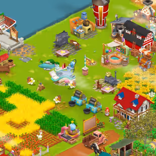 LUXURY LEVEL:149 🔥 CHEAPEST AND DECORATED HAY DAY PREMIUM ACCOUNT ✨ BARN:3550 || SILO:3100 || INSTANT DELIVERY - Image 1