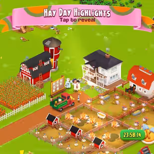 [PREMIUM HAYDAY] | LVL 31 FARM | 350 BARN STORAGE | 350 SILO STORAGE | HANDPLAYED | CHEAPEST | SAFE N INSTANT - Image 1