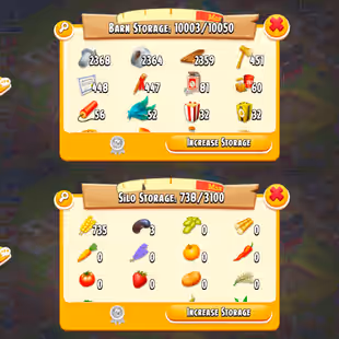 🔥CRAZY DEAL LEVEL 103🔥 BARN 10003:10050 | SILO 738:3100 | 10 MILLION COINS | 1011 DIAMOND | CHECK PHOTOS | INSTANT  - Image 1