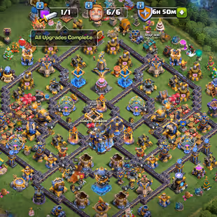 TH 18 FULL MAX-LEGEND 2-NOTHING LEFT-[ 13 EPIC EQUIPMENT MAX-XP 275-LEAGUE WARDEN SKINS-NC YES-CAN GIVE BUYER MAIL-BEST - Image 1