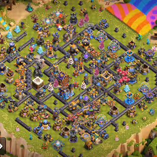 🔥TH 18 ALMOST MAX🔥9K GEMS-WAR ARENA SCENERY-XP 240-[ 16 EPIC EQUIPMENT ALMOST MAX-1362 MEDALS-3 HELPER HUT MAX-NC 500 - Image 1