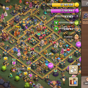 🔥[ TH-14 FULL MAX ]🔥GG-FA-EB [MAX] | RS [20] | MAX DEFENCES - TROOPS - WALLS - HEROS || ALL MAX | FAST DELIVERY  - Image 1