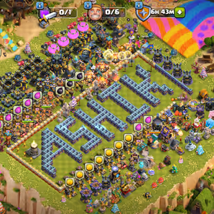 💠10K GEMS-1600 CWL TOKENS💠EPIC[SNB-SB-AF-RS-EB-FB-MAX] XP 211!TH-17!HERO:85-88-69-63-48-17!NC 500!MAX DEFANCE - Image 1