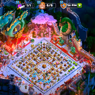 🪙Legendary Scenery Th 16🪙 Wall Def Max | Hero: 90-91-71-69-42-14 | 10x Equipment 20 lvl | BB Max - Nc Yes | Gd Skins - Image 1