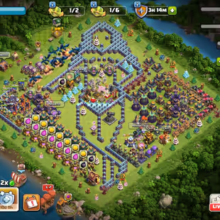 🔥[CWL-797]💎Epic Semi Max Th 15 | Heros Lvl 72-75-44-49-34-9 | Epic Equipments | Nc at 500 Gems | Instant Delivery | - Image 1