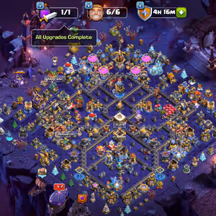 Th18 Fully Max [Legend League-2]💎Cosmic Skin Set💎Rank 945 [] 11x-Epic Max [] 60-Percent Discount Shop [] XP-259 [] BES - Image 1
