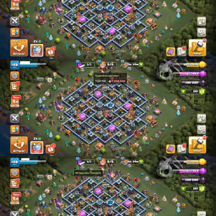 TH 13 Full Maxed !! 1525 Cwl Medals !! Town Hall Level 13 !! 9 Epics ( 4 Almost Max ) !! Namechange Free !! Magic Items  - Image 1