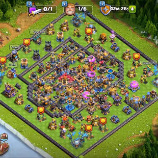 Th18 Almost Max [60-Percent Discount Shop] [] 6-Heros Max [] 14x-Epic Equipments [] XP-248 [] 632-Cwl Medals [] BEST-DEA - Image 1