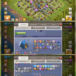 🔥Town Hall 12 Near Max 🔥Heroes 58-60-40-37 | Free Rename | 5x Epic Eqpmnt | Instant Delivery - Image 1