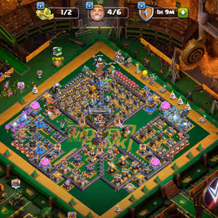 Th18 Almost Max [70-Parcent disocunt Shop]-[Legend Leaugue-2] | [17x-Epic Almost Max]-[MoNey iN tHe BaNk Full Set] | Xp- - Image 1