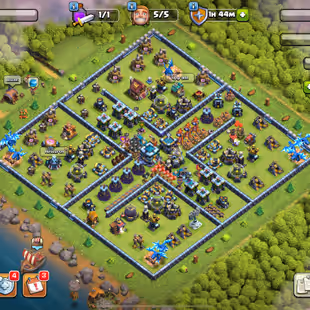 🔥TOWNHALL 13 💎 61-64-35-34-20 HERO -  600 GEMS - 162 XP - FREE RENAME - INSTANT AVAILABLE  - Image 1
