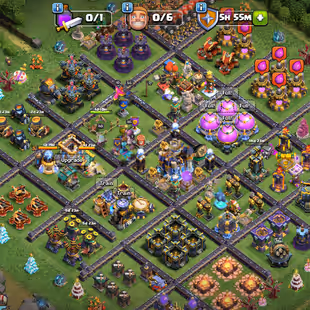 Th18 [50-Percent Discount Shop] [] All 6-Heros Max [] 15x-Epic Equipments Best [] All Wall Maxouts [] BEST-DEAL - Image 1
