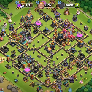 🔥TH-17 NEARLY MAX 🌟 3 HEROS MAX | SB(MAX) RS(MAX) MM(26) AF(26) EB(26) | BUILDER APPRENTICE MAX | INSTANT DELIVERY - Image 1