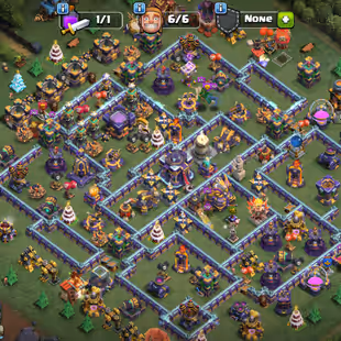 🔥TH 15 NEAR MAX🔥BK 82 AQ 83 MP 57 GW 53 RC 31 DD 10 || BEST EPIC EQUIPMENT || FREE NC || 1471 MEDAL || 6608 GEMS - Image 1