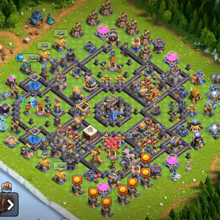🔥TH 18 FULLY MAX🔥LEGEND LEAGUE 2 -XP 239-[ 11 EPIC EQUIPMENT MAX-60 PERCENT DISCOUNT SHOP-NC 500-GOOD SKINS-BEST DEAL - Image 1