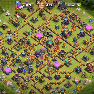 🔥TH-14 NEARLY MAX 💎 CHAMPION MAX | 480 LEAGUE MEDALS | 7 EPIC EQUIPMENT | INSTANT DELIVERY - Image 1
