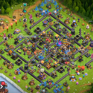 Th18 Almost Max | [16x-Epic Almost Max] | [5-Hero Max]-[BH-10 Max Rank-500] | Xp-241 | NC-Yes | BEST-DEAL   - Image 1