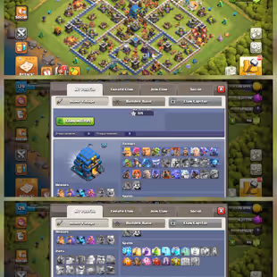 🔥TH 12 Near Max 🔥Heroes 51-65-39-26 | war star 515 | 3x Epic Eqpmnt | Legendary King Skin | Quick & Full Access - Image 1