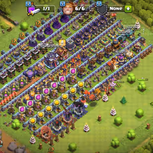 🔥[FreeNc]💎Epic Semi Max Th 15 | Heros Lvl 55-64-51-48-38-10 | Epic Equipments | 256 Cwl | Instant Delivery | - Image 1