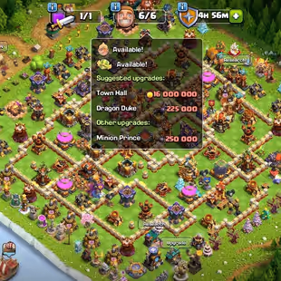 🔥TH-16 MOSTLY MAX 🌟 4 HEROS MAX | 1458 LEAGUE MEDALS | FULL MAGIC ITEMS | S.BALL(MAX) | NAME CHANGE | INSTANT DELIVERY - Image 1