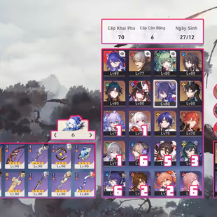 R277-ASIA-AR59-Navia-Neuvillette-Cyno-Tighnari-Yelan-Raiden-Yoimiya-Ayaka-Hutao-Zhongli-Xiao-Mona-Jeans-Diluc-Weapon: 4 - Image 1