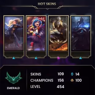| 2 in 1 |💎LEAGUE OF LEGENDS and Valorant💎| 454 level | 109 skins | Full access | Warranty | 2 Gifts - Image 2