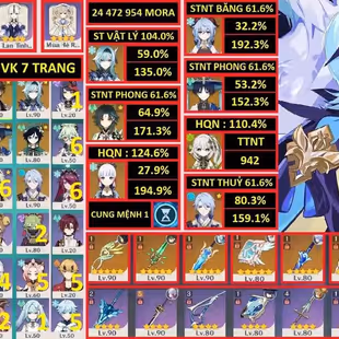 R309-ASIA-AR58-Scaramouche-Nahida-Tighnari-Kamisato-Shenhe-Ayaka-Eula-Zhongli-Xiao-Venti-Qiqi-Mona-Keqing-Ganyu-Diluc - Image 1
