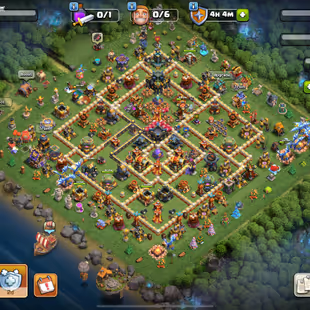 37 EQUIPMENT 💎 TOWNHALL 17 💎 92-95-67-70-42-2 HEROES [] 233 XP [] 1800 WWS [] 600 GEMS [] BH 10 [] CHEAP [] AVAILABLE - Image 2