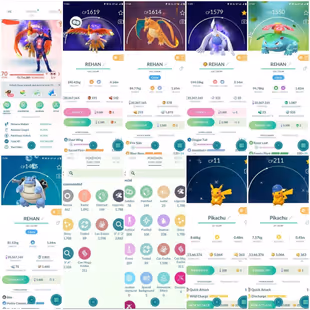 RAREST APEX HUNDO 2016 ACCOUNT LEVEL 70 | 31 PLATINUM MEDALS APEX LUGIA APEX HOOH CLONES 415 HUNDO 126 SHUNDO 1700 SHINY - Image 2