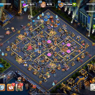 🔥TOWNHALL 18 💎240 XP || 105-105-95-80-55-4 HEROES - 27 SKINS - HIGH EQUIPMENT - JUSTICE SCENERY- BH 10 MAX - CHEAP - Image 1