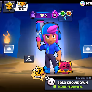 12x PRESTIGE 💣16x TITLES 💣Trophy 57.3K | Star Shelly [2018 ID] 72x Max Brawler | 335x Skin | Level 170 | 38x Max Win  - Image 1