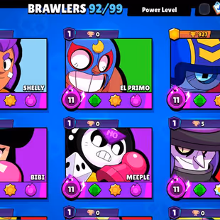 BEST ACCOUNT 💎 TROPHIES 73827 💎 BRAWLERS 92 [] MAX BR 16 [] HYPER 9 [] SKINS 231  [] CHEAP - Image 1