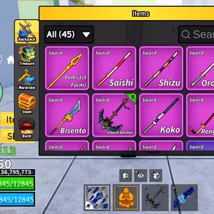 Lvl 2550 Blox Fruits Acc | 10 PERMS (Kitsune, T-Rex, Mammoth, Portal) | Dark Blade, CDK, TTK | Godhuman - Image 2
