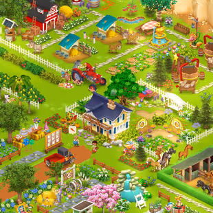 🌟 LUXURY LEVEL: 207 🌟 CHEAPEST AND DECORATED HAY DAY PREMIUM ACCOUNT || BARN:4850 || SILO:4900 || INSTANT DELIVERY - Image 1