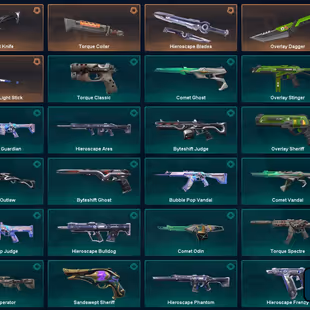 VALORANT 6 KNIVES | 81 skins | 183 LVL | Full access | Warranty | Gift - Image 1