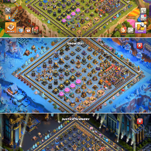 EUROPE LOCAL ROMANIA TOWNHALL 18  JUSTICE PAINTER SNOW SCENERIES - WARDEN MAX - 3200 WAR STAR - 800 GEMS - CHEAP - Image 2