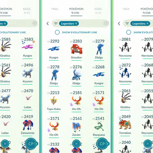Super Cheap ! Team blue ! Lvl 70 ! 118 Legendary ! 135 Shiny ! 199 Perfect ! 11 Mythical ! 71 Shadow ! 109M Stardust - Image 2