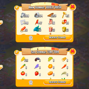 🔥CRAZY DEAL LEVEL 103🔥 BARN 10003:10050 | SILO 738:3100 | 10 MILLION COINS | 1011 DIAMOND | CHECK PHOTOS | INSTANT  - Image 2