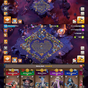 TH18 NEAR MAX 🔥 RAREST COSMIC SET 🔥 HIGH LEVEL 248 || 13 EPIC EQUIPMENTS HIGH LEVEL || RENAME AVAILABLE || INSTANT - Image 1
