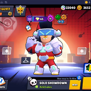 ⭐402 SKINS⭐71.000 TROPHIES | 101 BRAWLERS | 63 HYPERCHARGE | 65 MAX | 30 PRESTIGE | 22 BUFFIES - Image 2