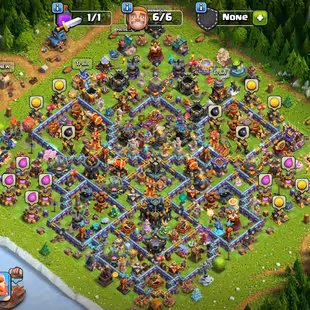 💫[ PREMIUM TH-17 ]💫SB-EB [26] | GG [20] | LVL 16 WALLS || HEROS: 64-78-44-52-27 || STRONG DEF - TROOPS || BEST DEAL - Image 1