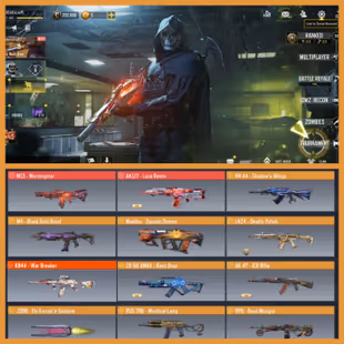 💥2x Mythic (M13 (Lv.7) -AK117 ) | 11x Legendary |⚡Full Ownership | Activision Login - Image 1