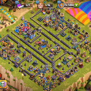 Th18 Almost Max | Hero-96-105-76-55 | 14-Epic Almost Max | Defence Wall Max | XP-228 | NC-Yes | BEST-DEAL - Image 1